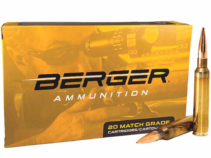 Berger Match Grade 300PRC 215grain Hybrid Target Box of 20