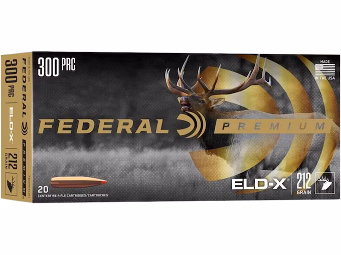 Federal Premium 300PRC 212 ELD-X Box of 20
