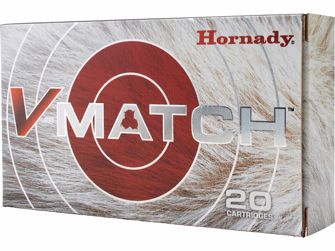 Hornady V-Match 22 Creedmoor 69grain ELD-VT Polymer Tip Box of 20