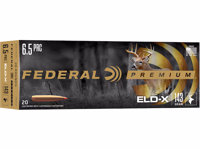 Federal Premium 6.5PRC ELD-X Box of 20