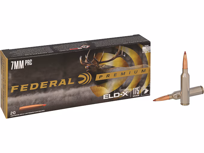 Federal Premium 7mm PRC 175grain ELD-X Box of 20